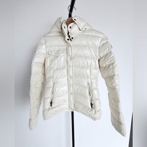 Moncler Kids White Puffer Jacket